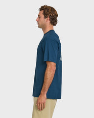 Waterman Quik Hook Classic T-shirt - Wave