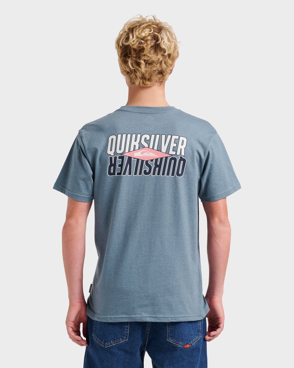 Ride Side Up Classic T-shirt - China Blue Heather