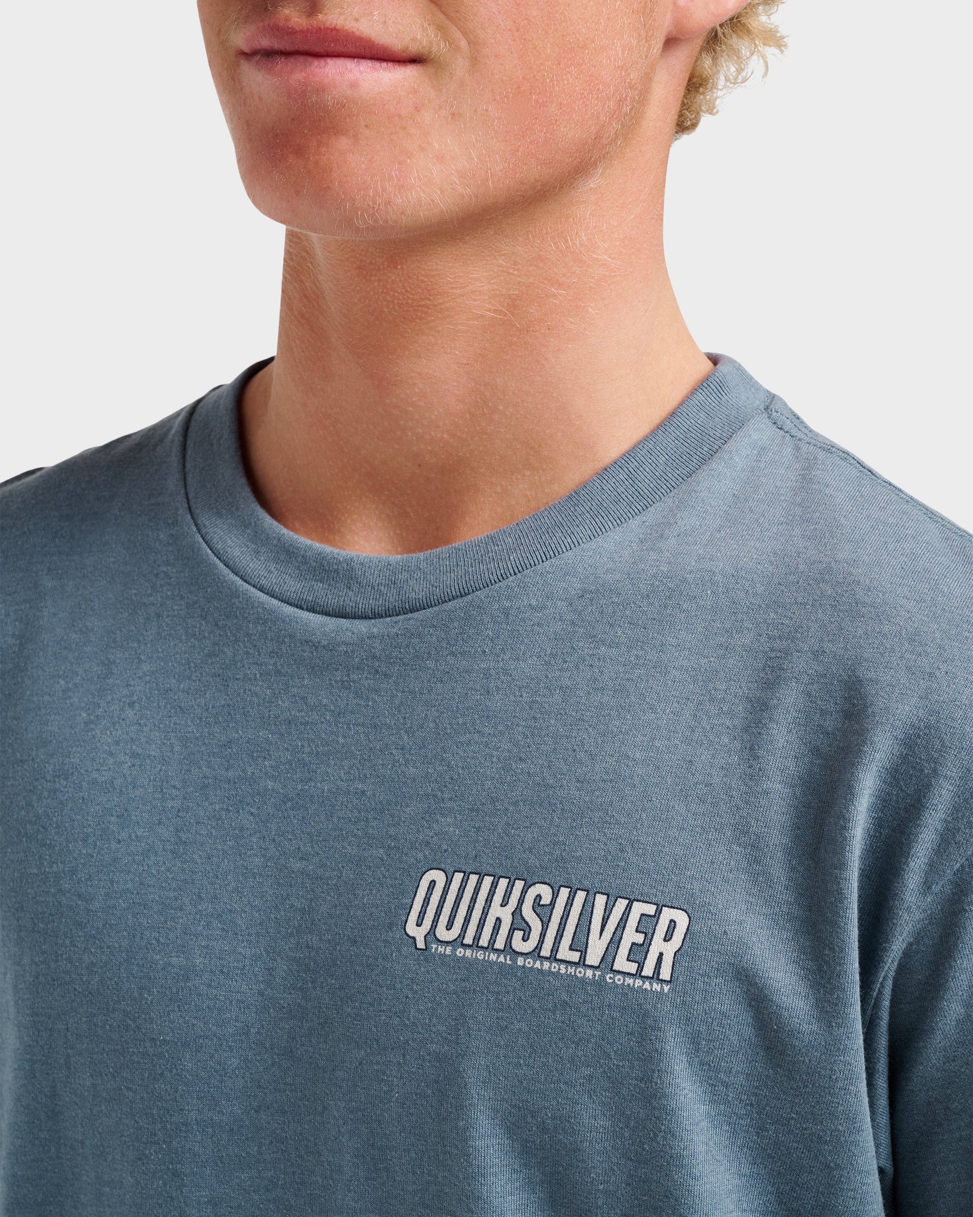 Ride Side Up Classic T-shirt - China Blue Heather