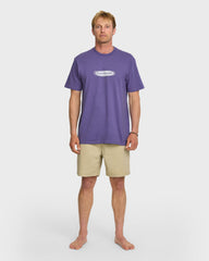 Star Crawler Heavy Weight T-shirt - Monarch Purple