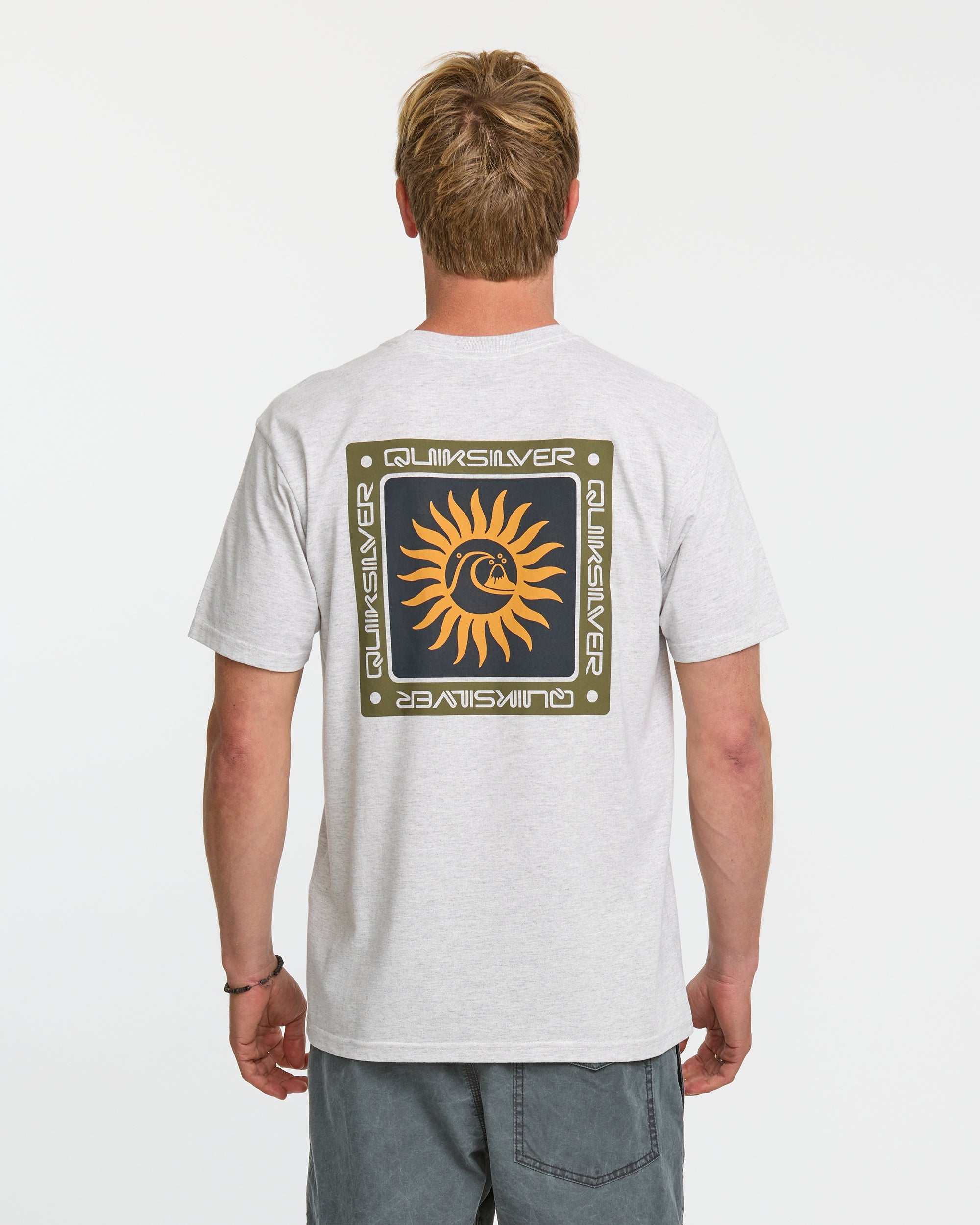 Sun Roots Organic Heather T-Shirt - Charcoal Heather