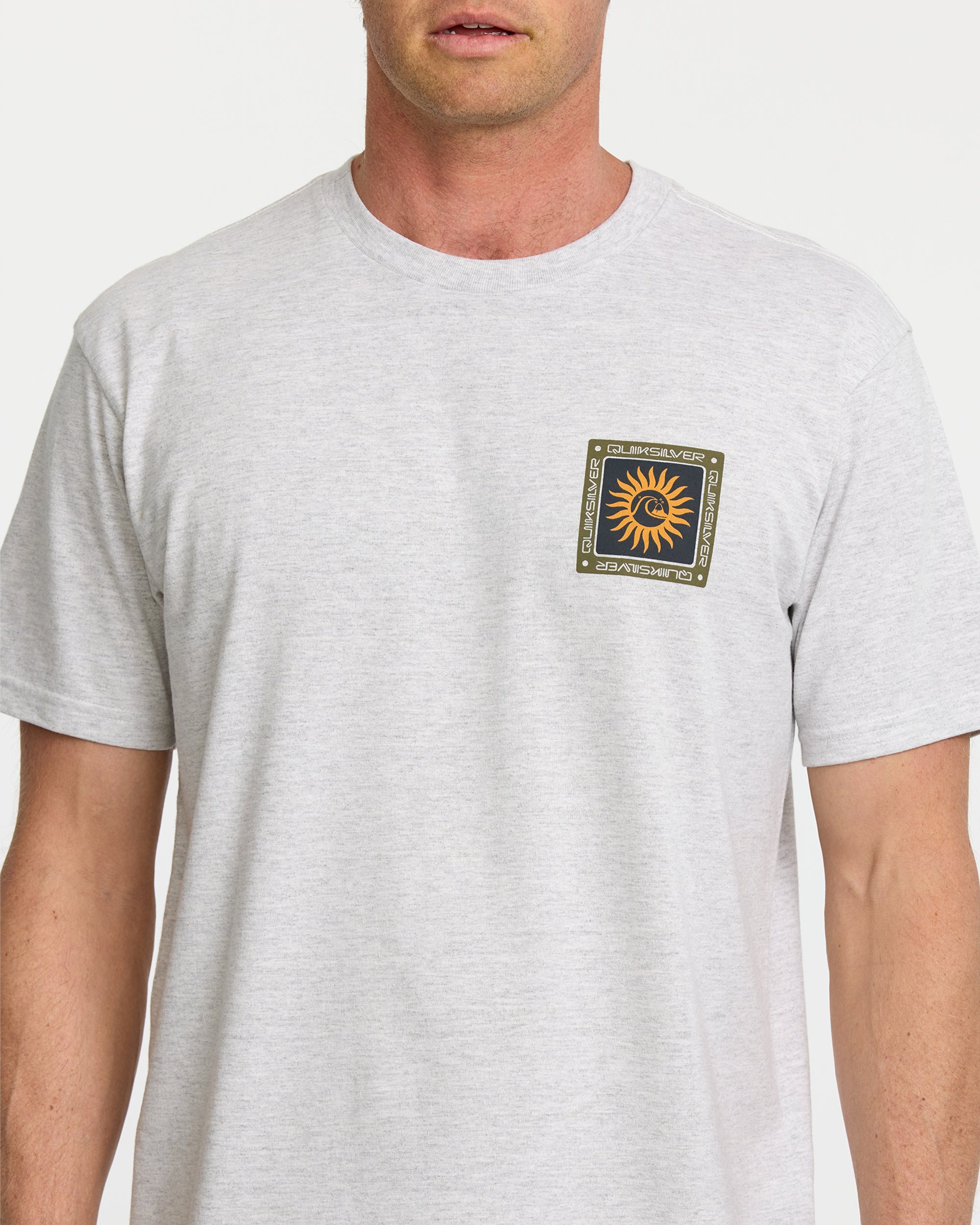 Sun Roots Organic Heather T-Shirt - Charcoal Heather