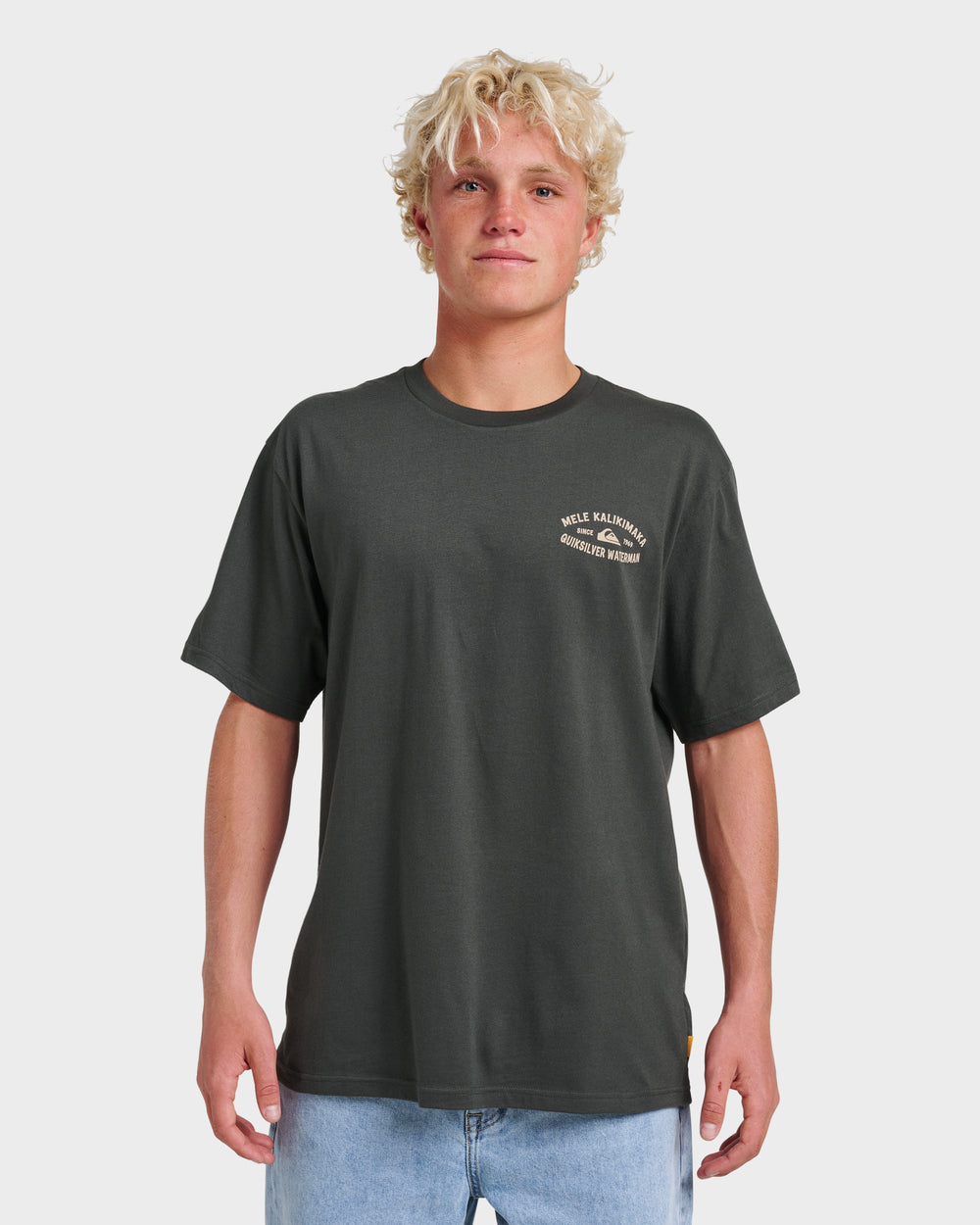 Waterman Tiki Holiday Classic T-shirt - Phantom