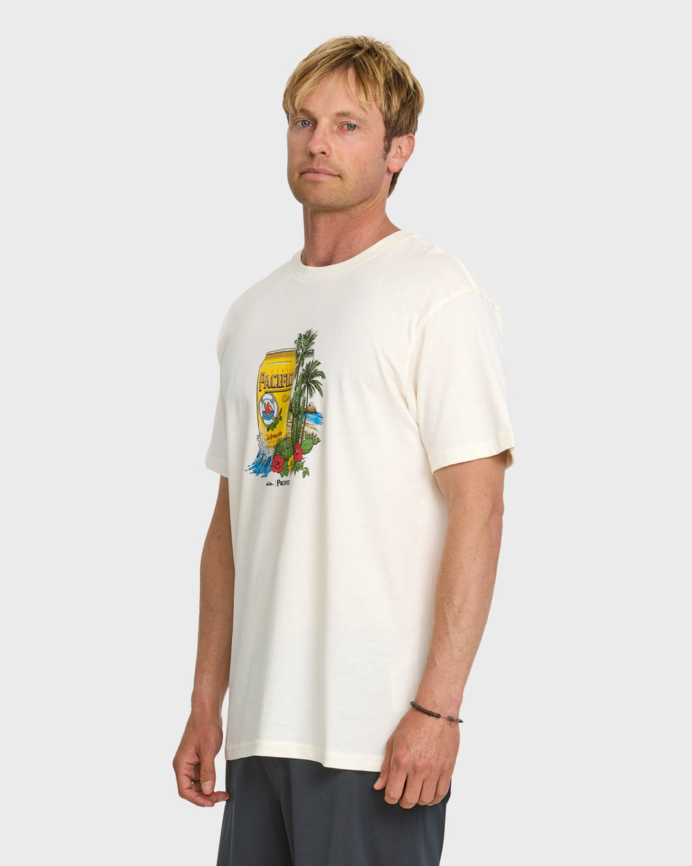 Quiksilver x Pacifico Sunstroke T-Shirt - Tofu