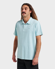Sunset Cruise Polo Shirt - Dusty Turquoise