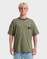 Mercury Ringer T-shirt - Dusty Olive