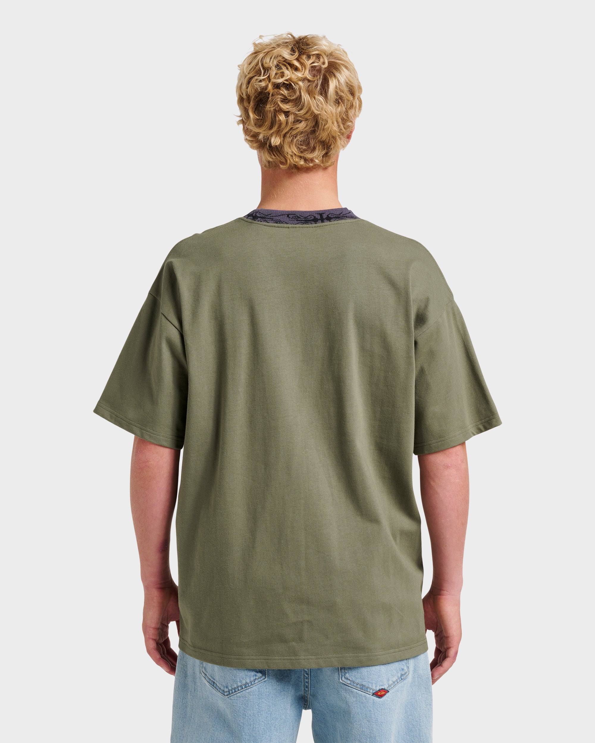 Mercury Ringer T-shirt - Dusty Olive