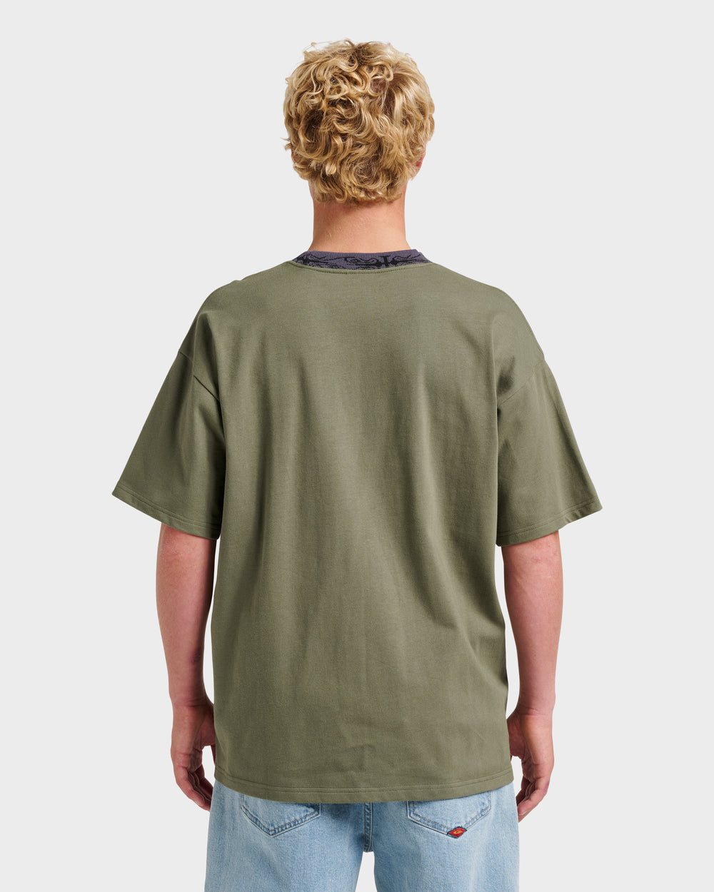 Mercury Ringer T-shirt - Dusty Olive