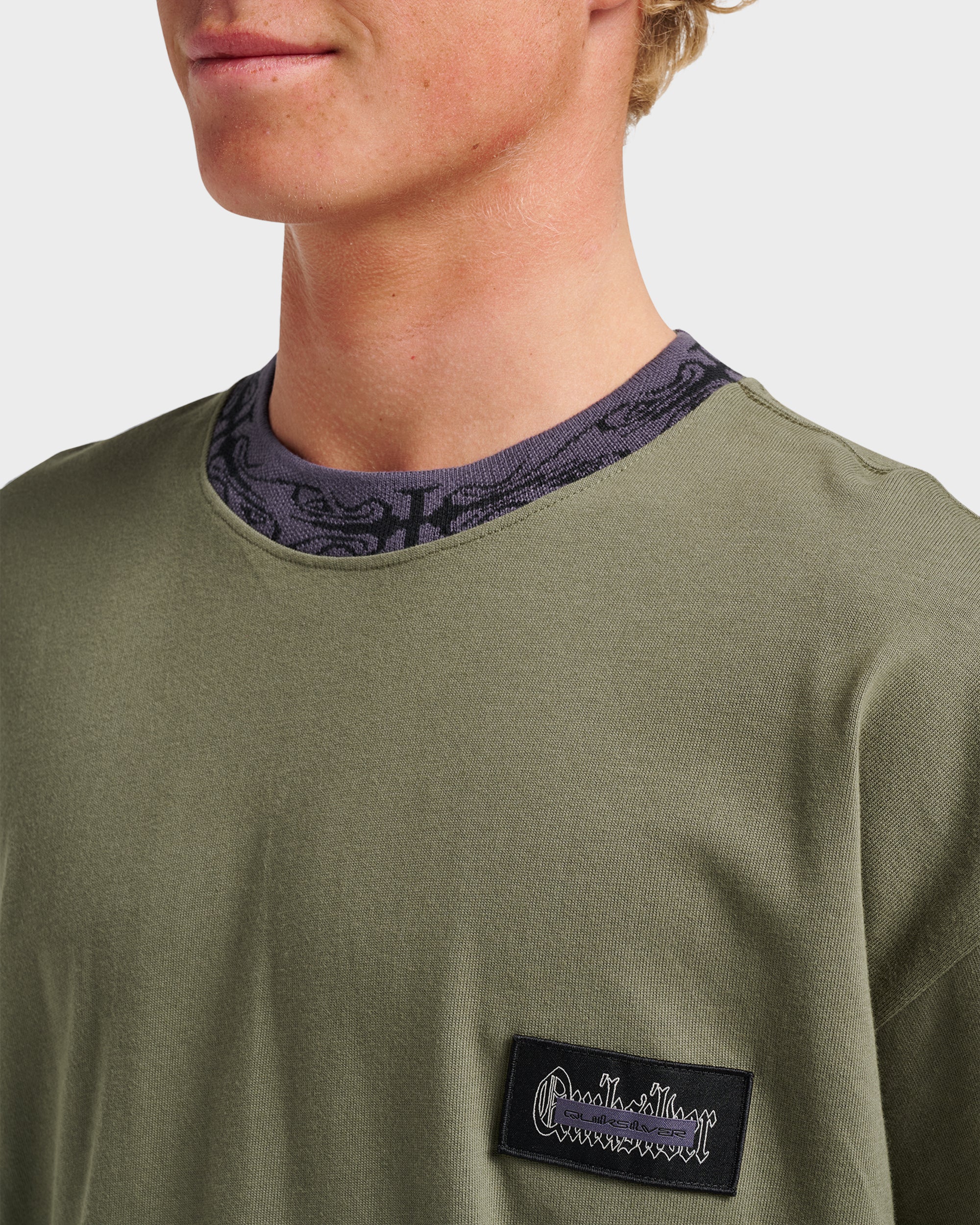 Mercury Ringer T-shirt - Dusty Olive