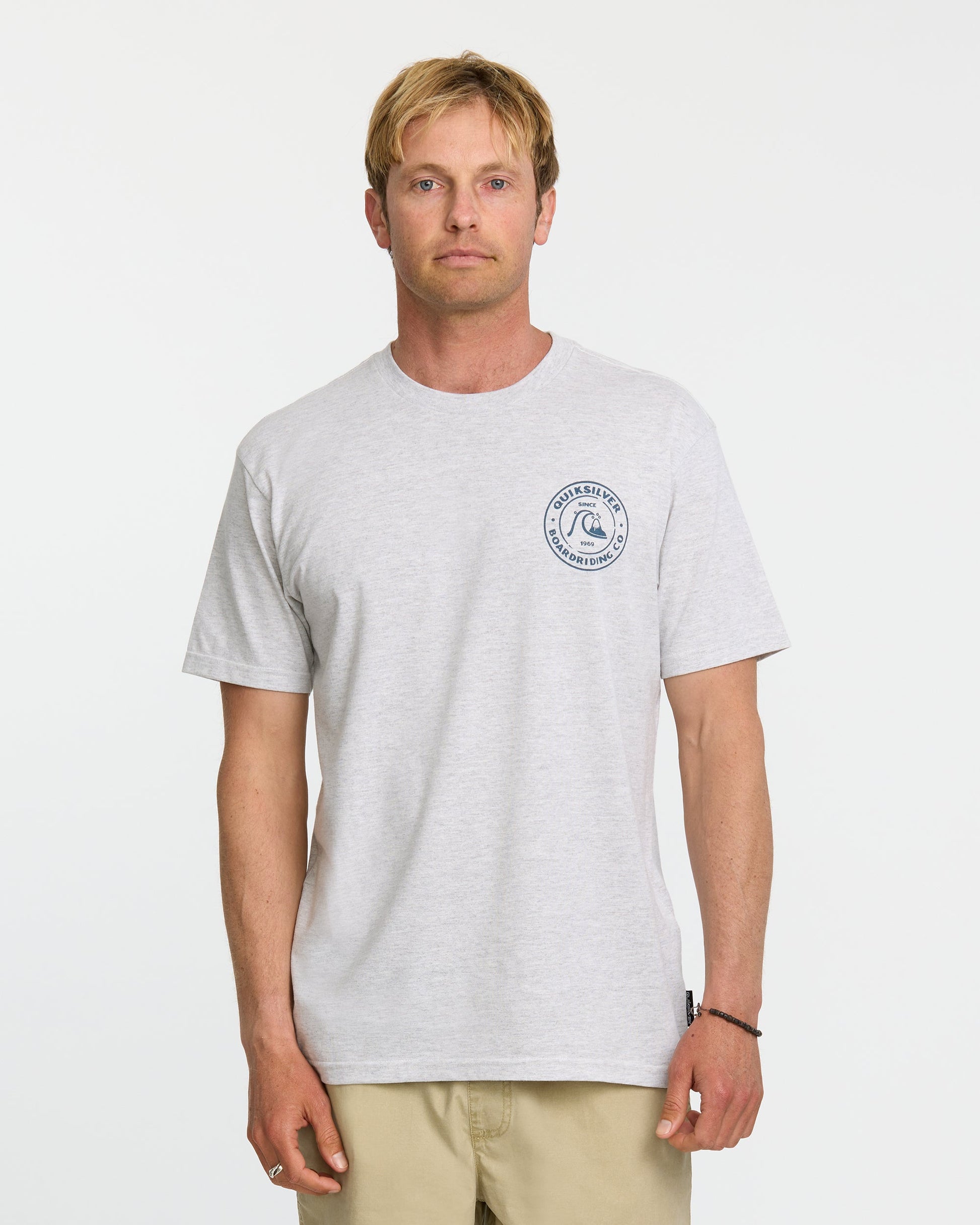Bubbles T-Shirt - Silver White Heather