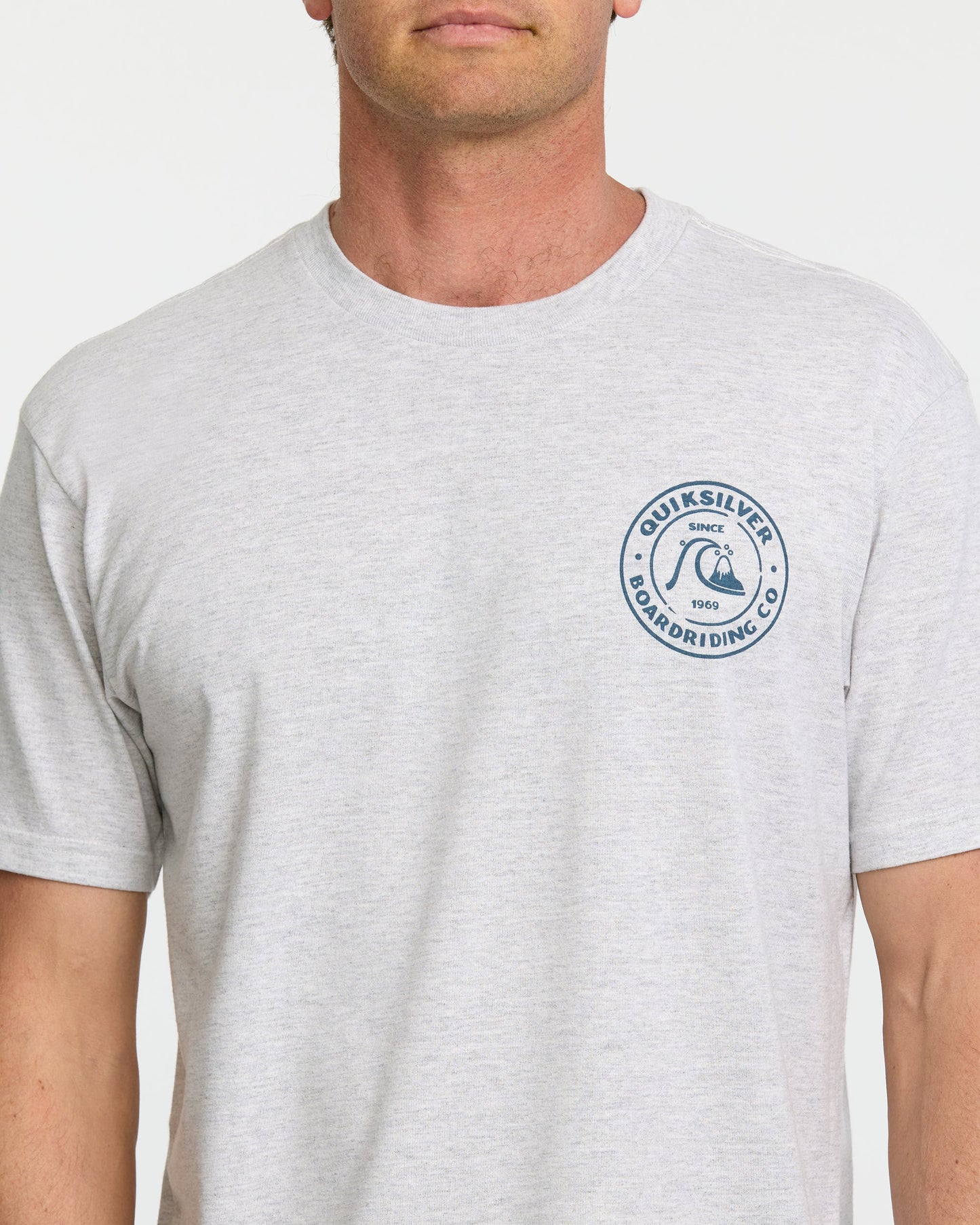 Bubbles T-Shirt - Silver White Heather