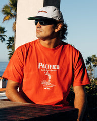 Quiksilver x Pacifico Baja Arch T-Shirt - Red