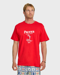 Quiksilver x Pacifico Baja Arch T-Shirt - Red