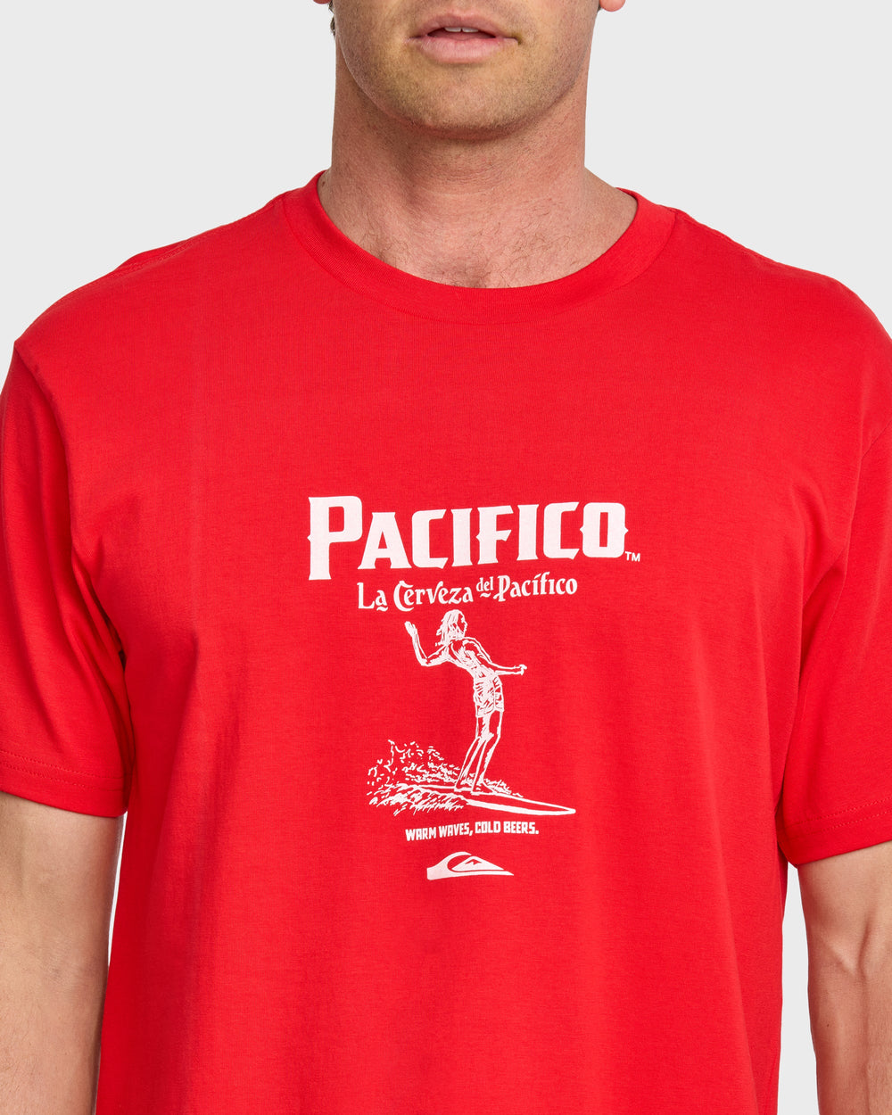 Quiksilver x Pacifico Baja Arch T-Shirt - Red