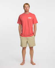 2000S Boarding T-Shirt - Coral