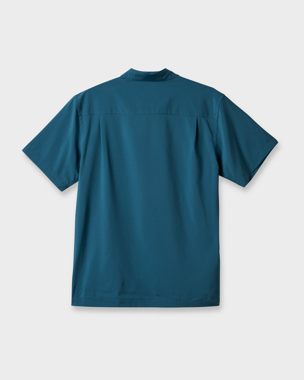 Chaser Short Sleeve Woven Shirt - Real Teal