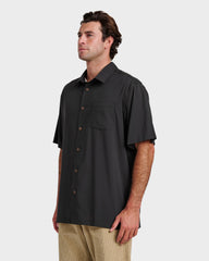 Chaser Short Sleeve Woven Shirt - Phantom