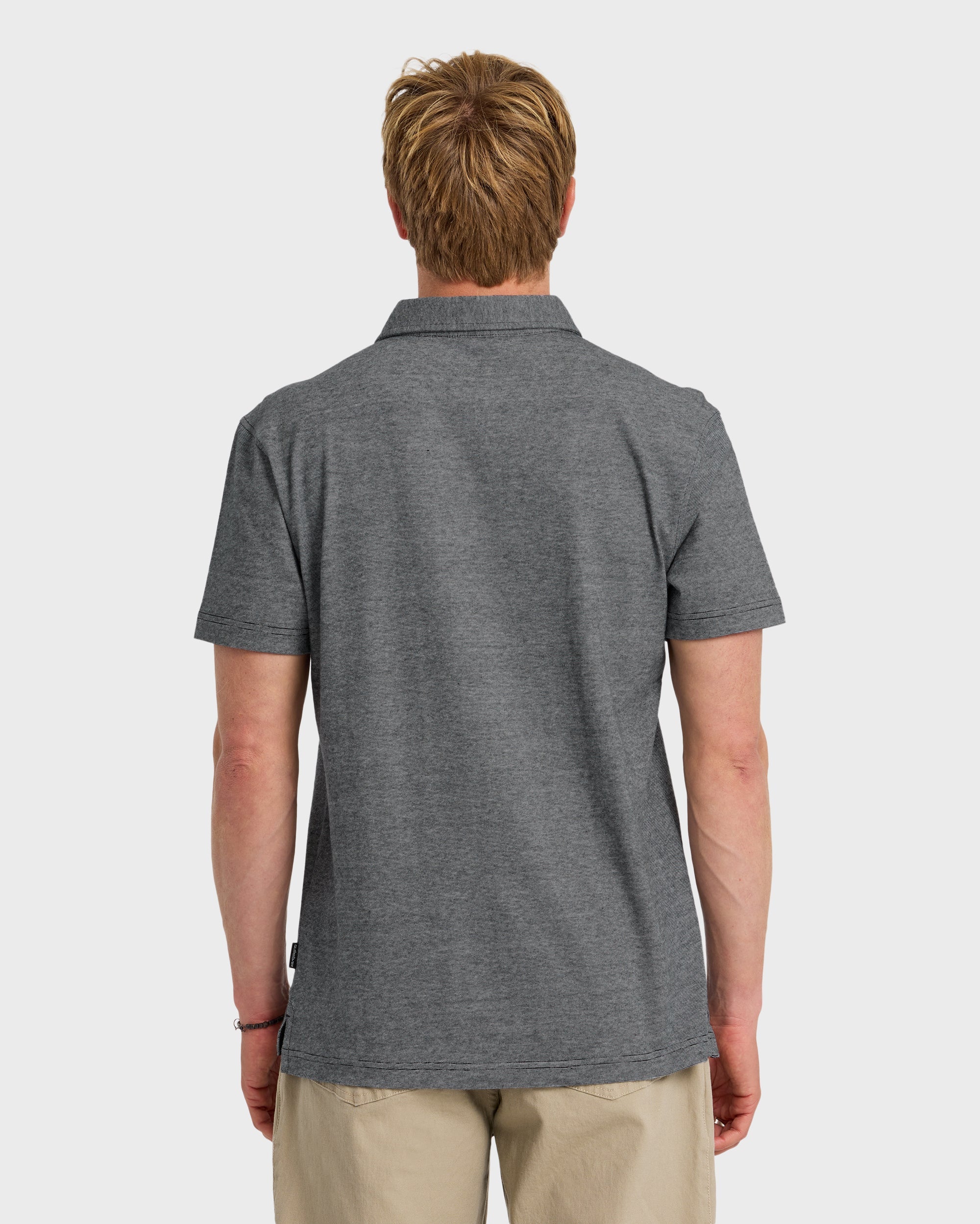 Sunset Cruise Polo Shirt - Black