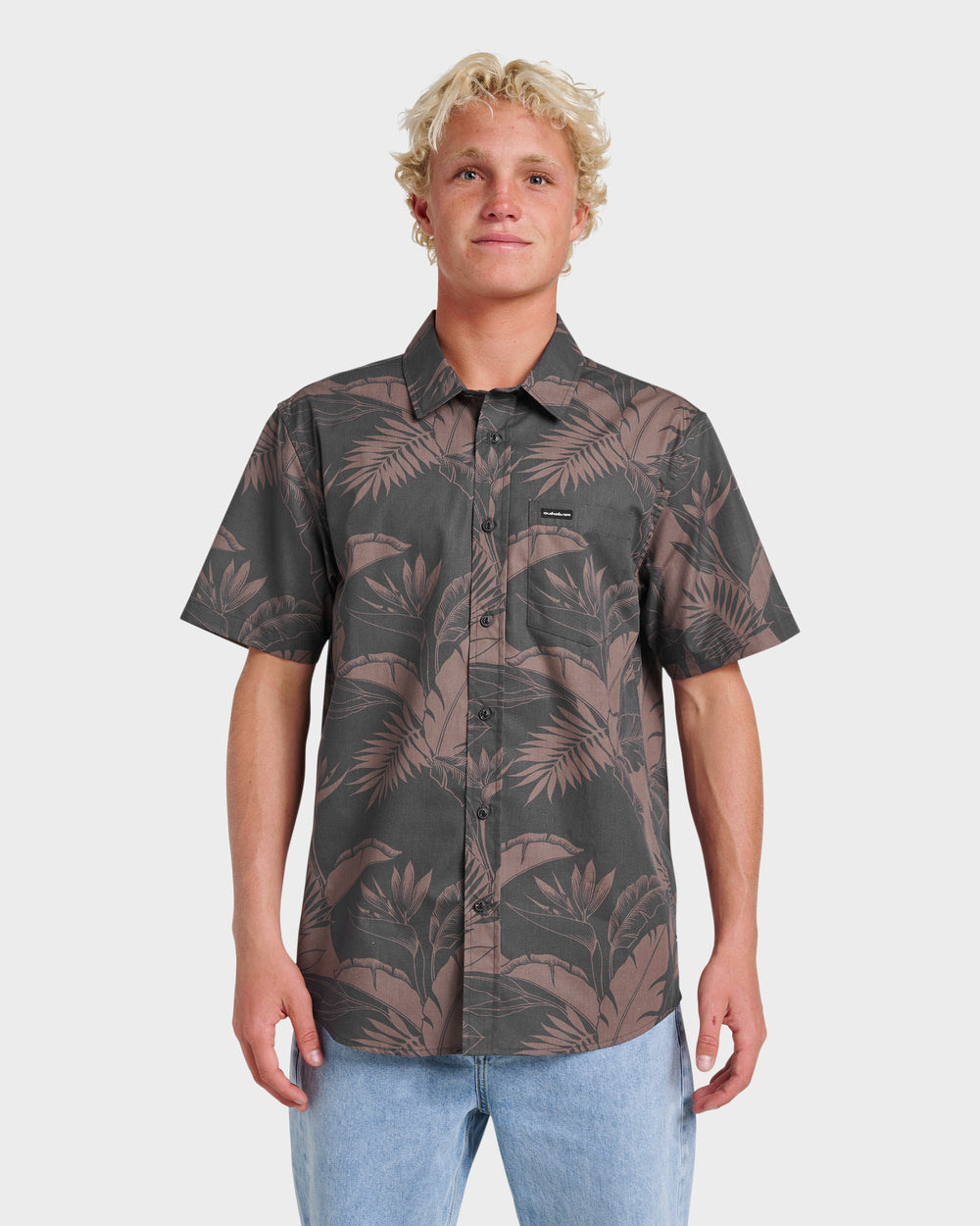 Kahanu Classic Short Sleeve Shirt - Black