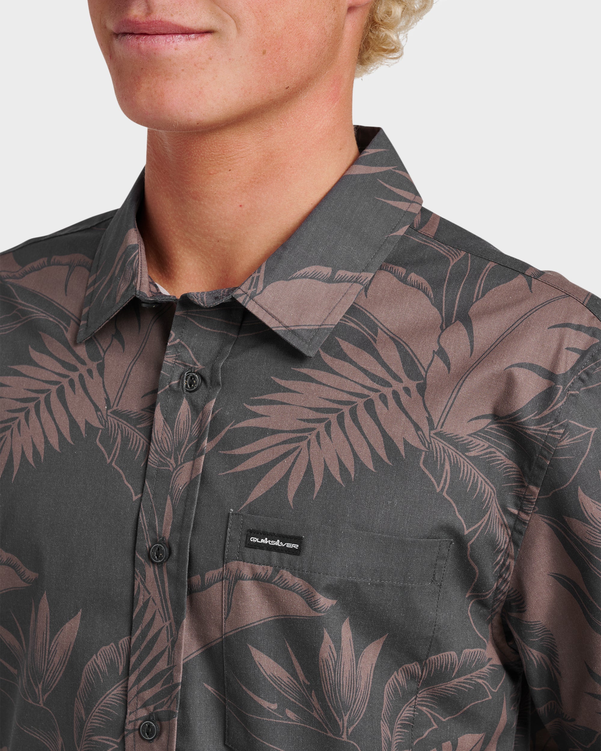 Kahanu Classic Short Sleeve Shirt - Black