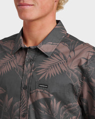 Kahanu Classic Short Sleeve Shirt - Black