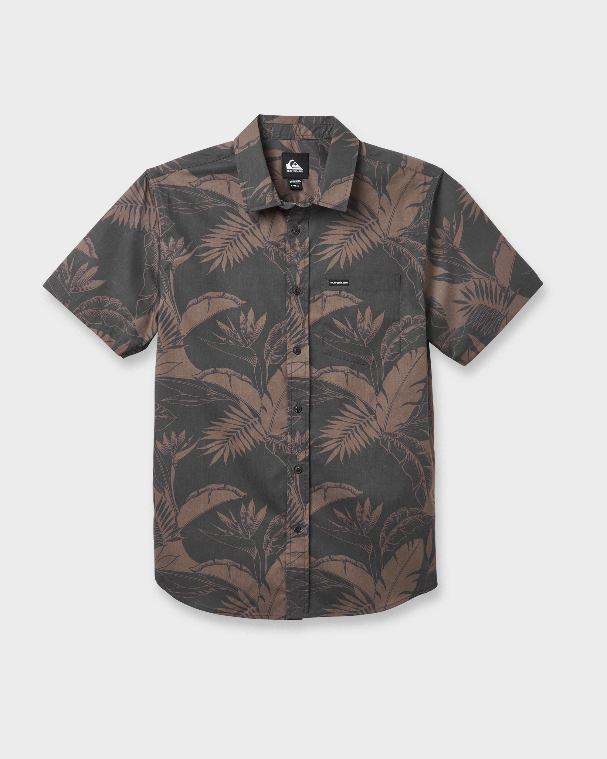 Kahanu Classic Short Sleeve Shirt - Black