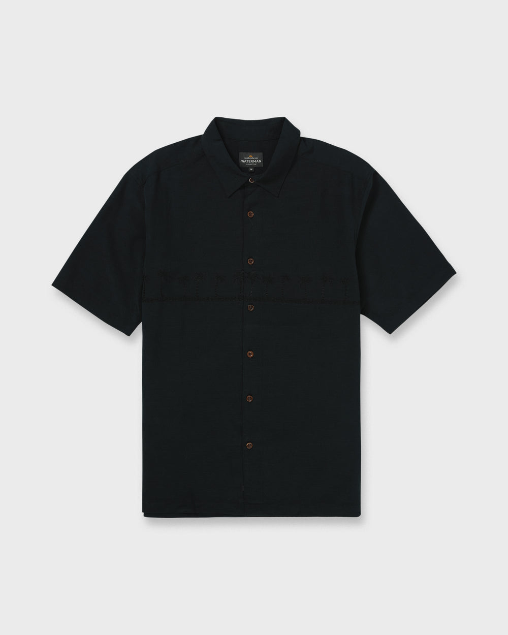 Waterman Tahiti Palms Premium Anti-Wrinkle Shirt - Black