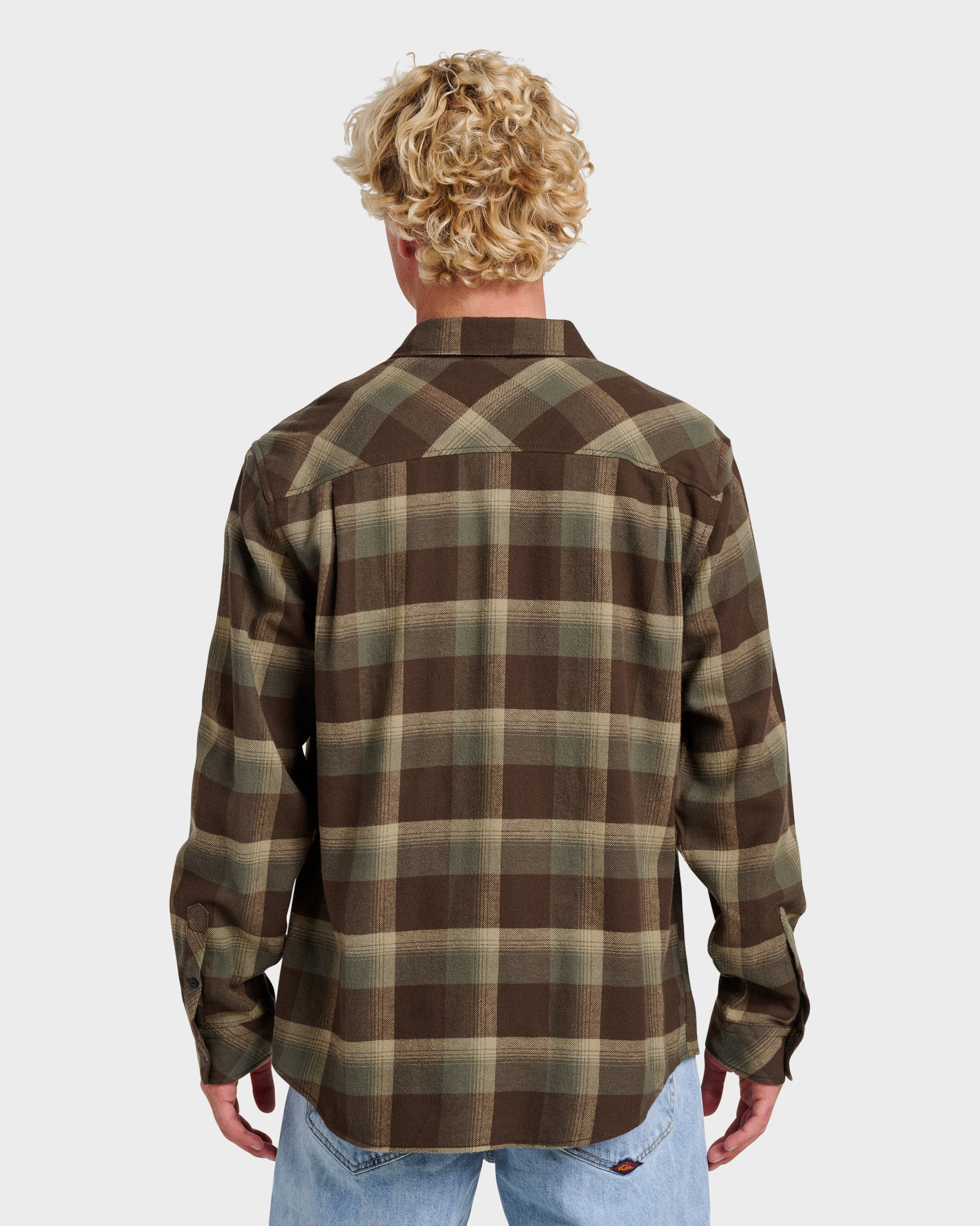 Penmar Check Flannel Shirt - Chocolate Brown