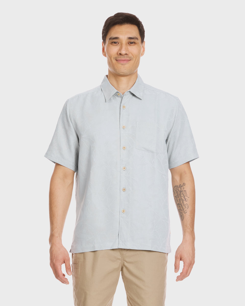 Waterman Island Jungle Shirt - Cool Blue