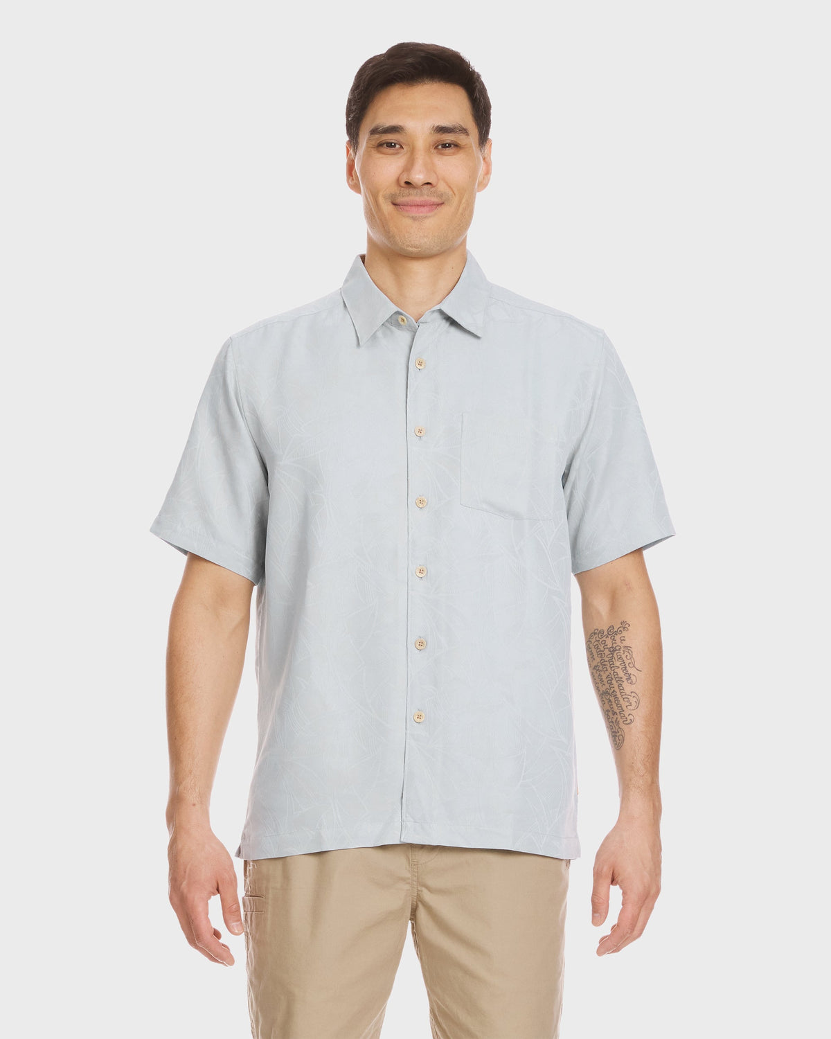 Waterman Island Jungle Shirt - Cool Blue