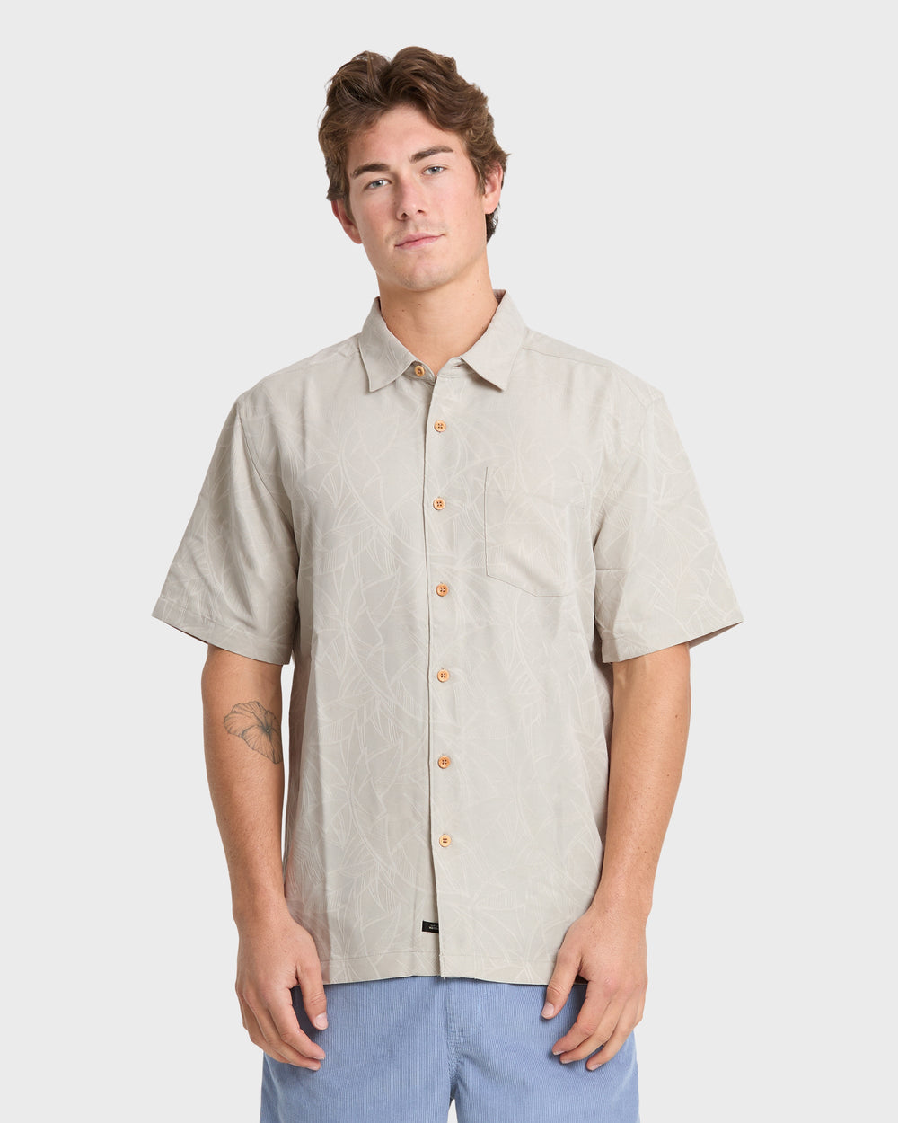 Waterman Island Jungle Shirt - Pelican