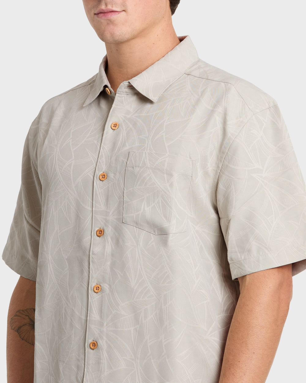 Waterman Island Jungle Shirt - Pelican