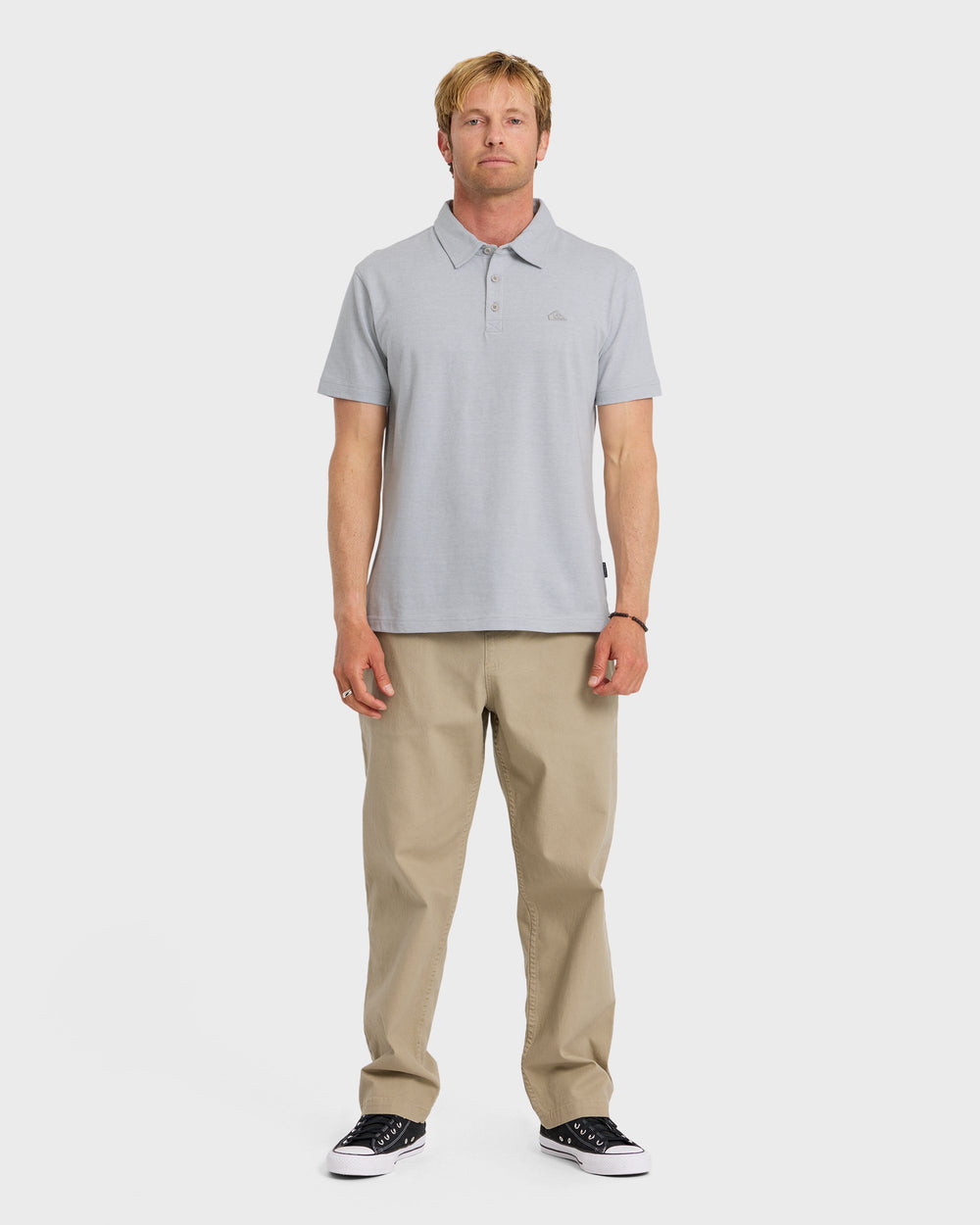 Sunset Cruise Polo Shirt - Smoked Gray