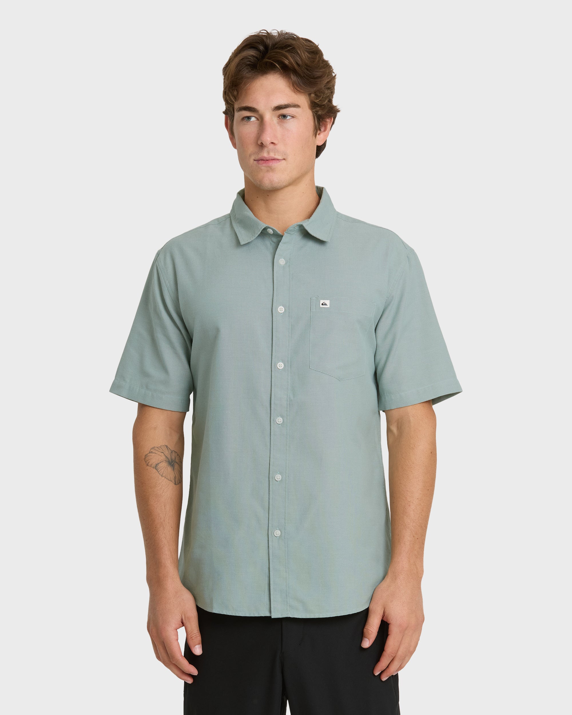 Shoreline Classic Short Sleeve Shirt - Herb