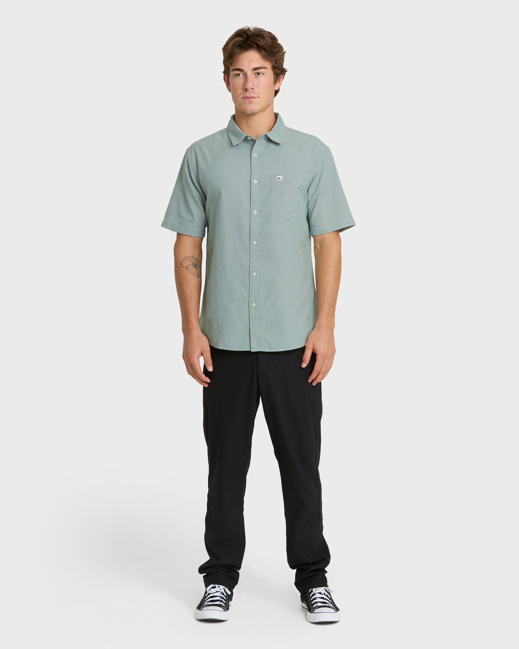 Shoreline Classic Short Sleeve Shirt - Herb