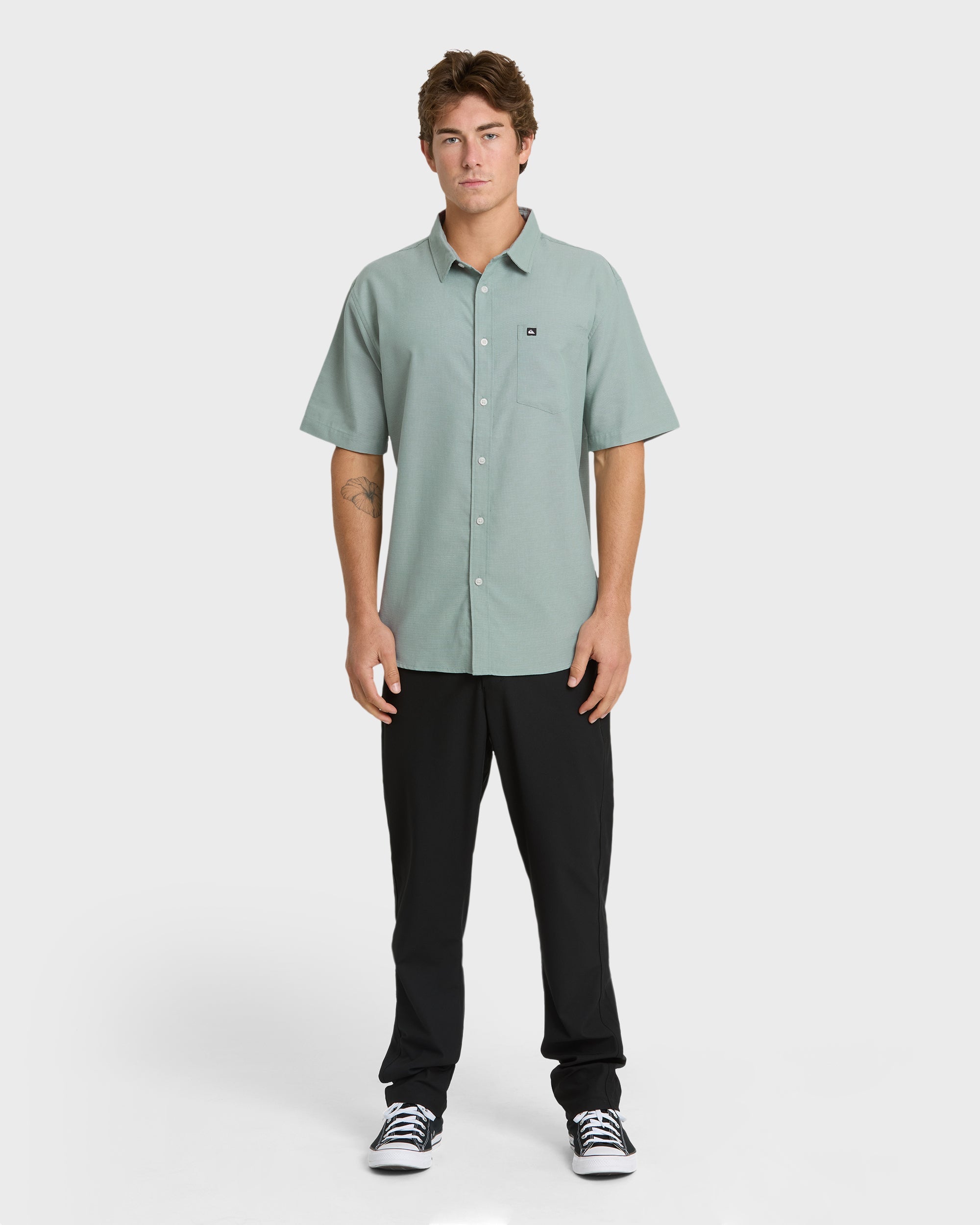 Shoreline Classic Short Sleeve Shirt - Chinois Green
