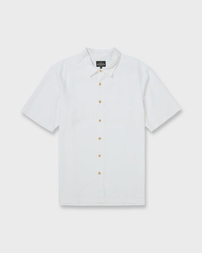 Waterman Tahiti Palms Premium Anti-Wrinkle Shirt - White