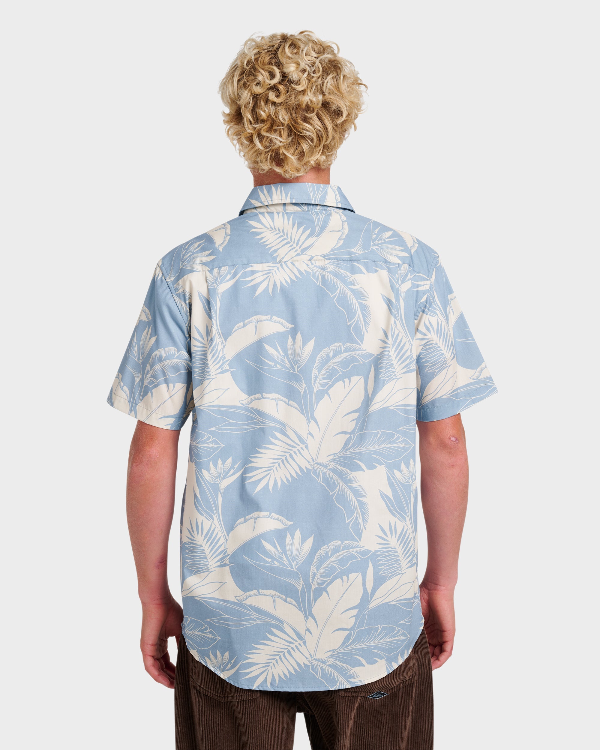 Kahanu Classic Short Sleeve Shirt - Ashley Blue
