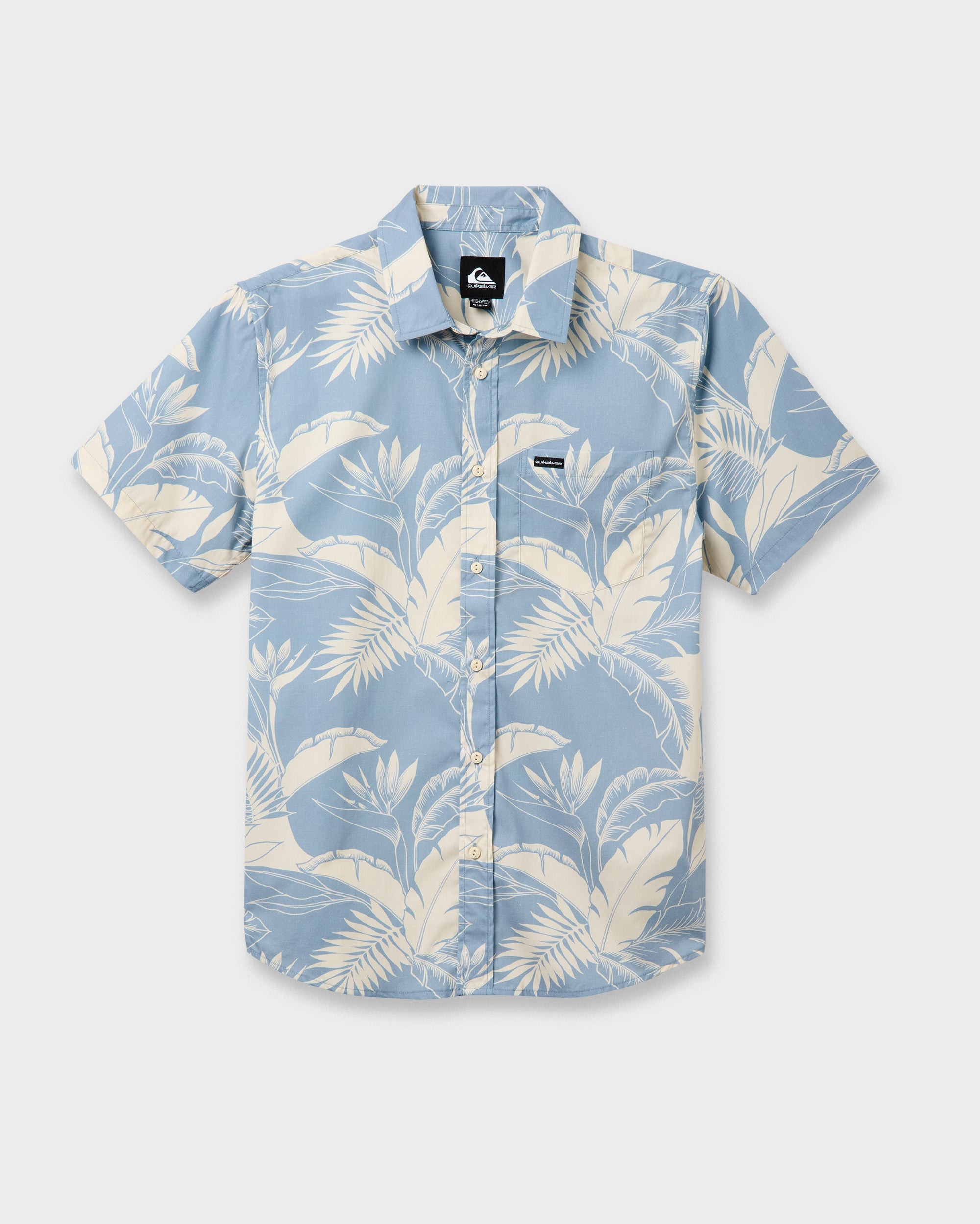 Kahanu Classic Short Sleeve Shirt - Ashley Blue