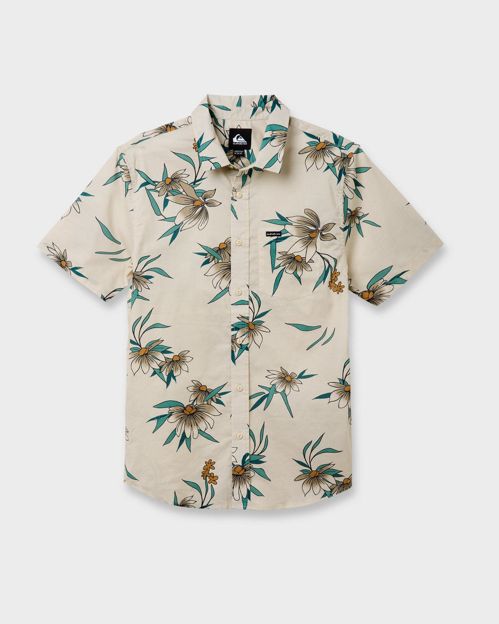Costal Flora Classic Short Sleeve Shirt - Moonstruck