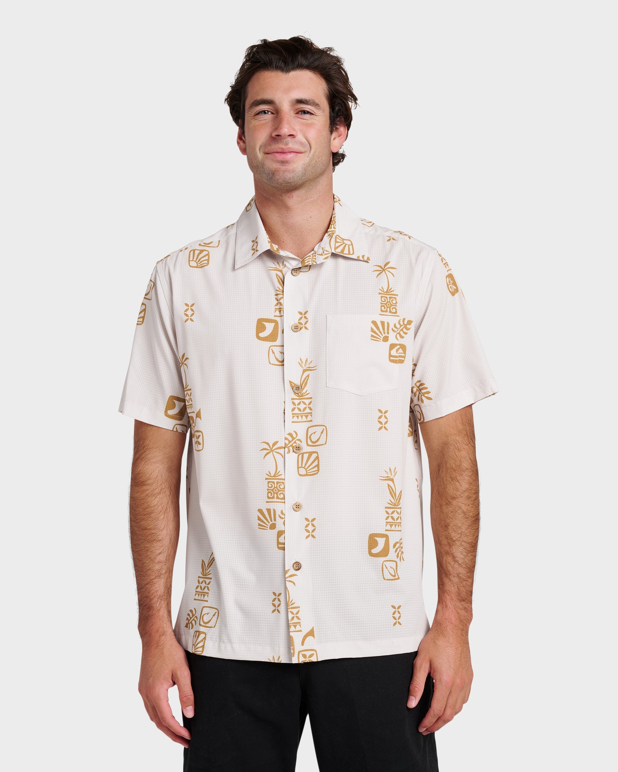 Waterman Mystic Fin Shirt - Moonbeam