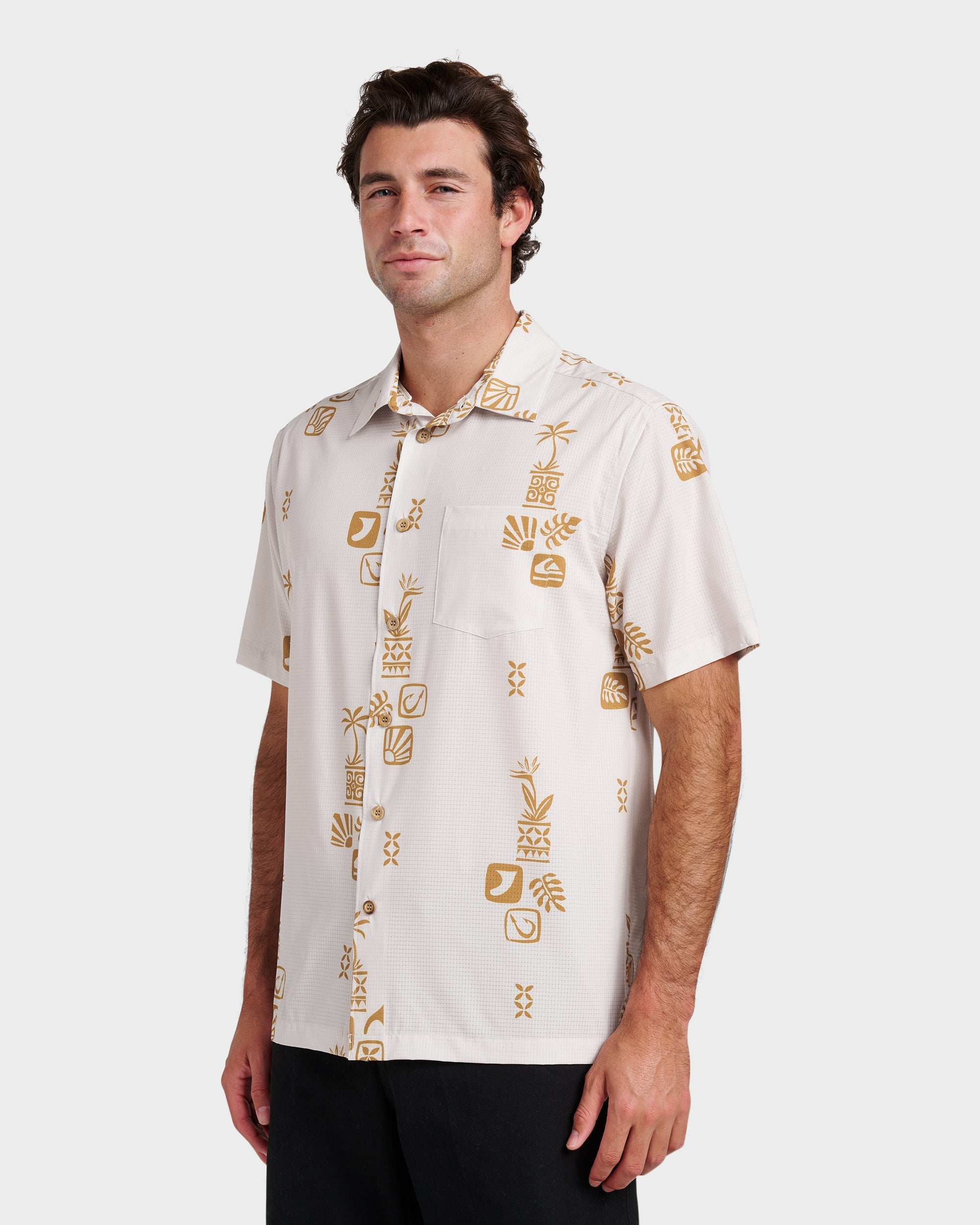 Waterman Mystic Fin Shirt - Moonbeam