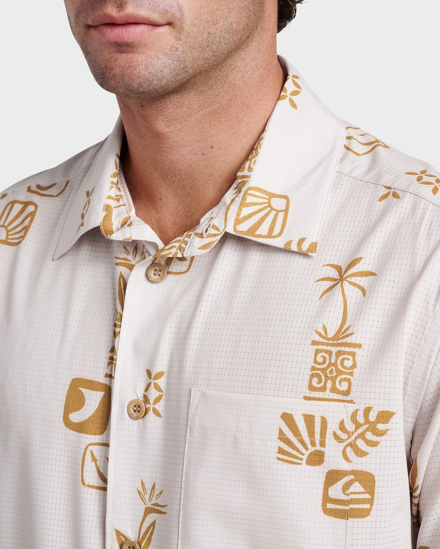 Waterman Mystic Fin Shirt - Moonbeam