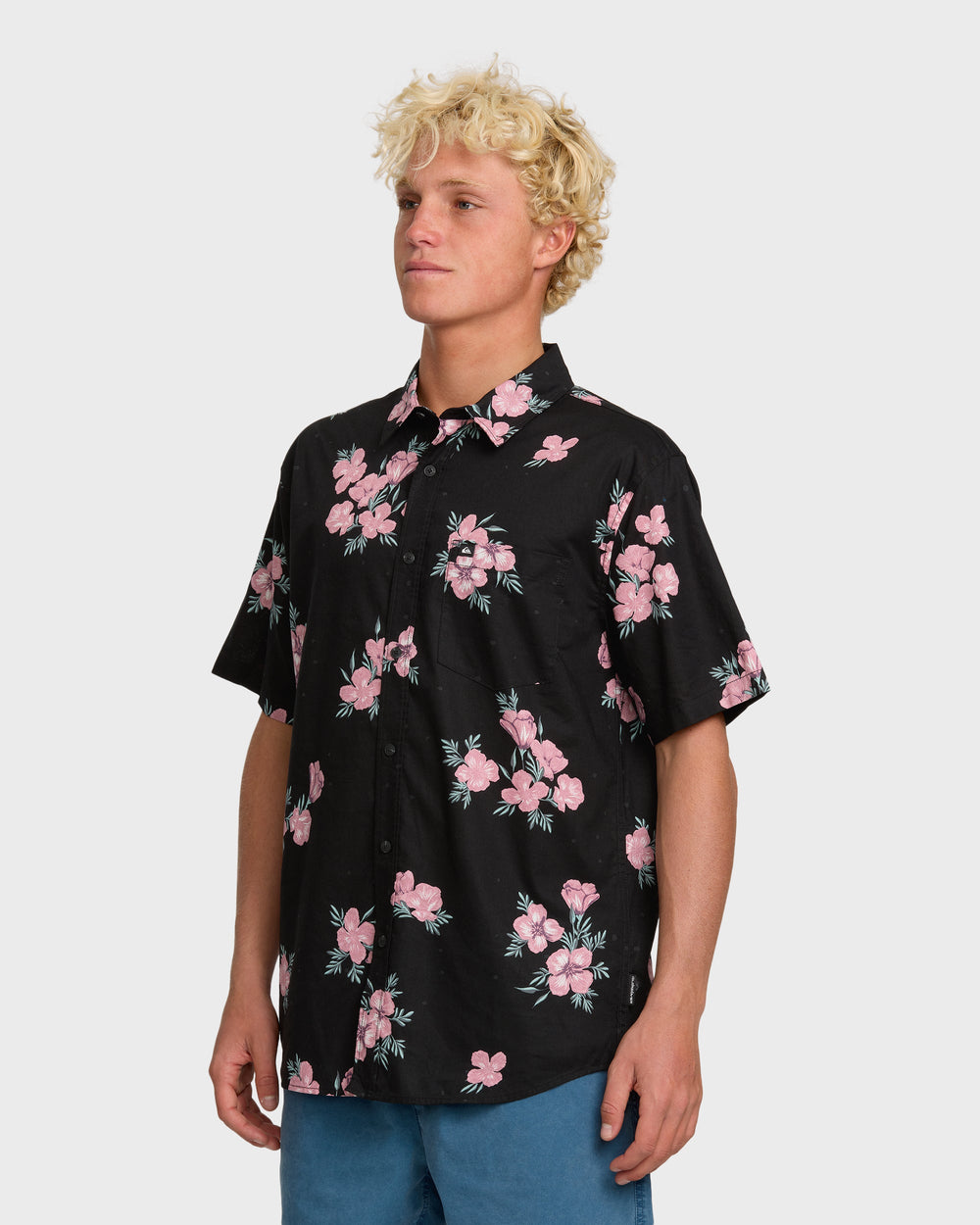 Habitats Classic Short Sleeve Shirt - Black