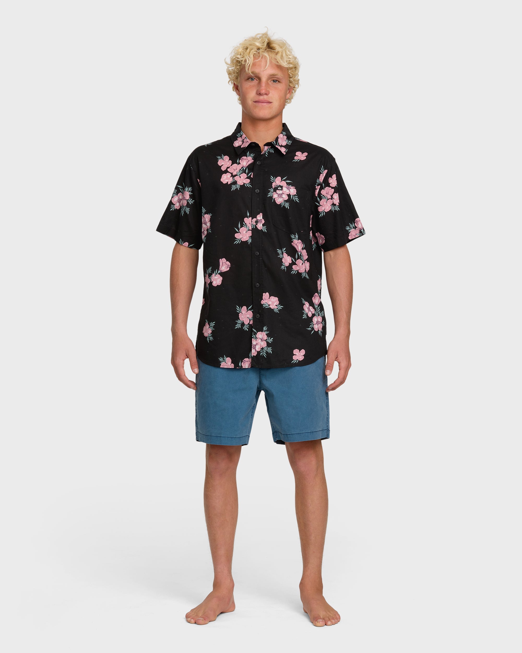 Habitats Classic Short Sleeve Shirt - Black