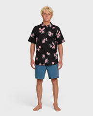 Habitats Classic Short Sleeve Shirt - Black