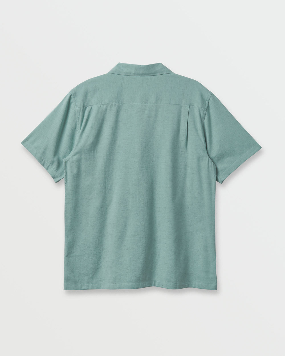 Flecky Island Short Sleeve Shirt - Jade Grey