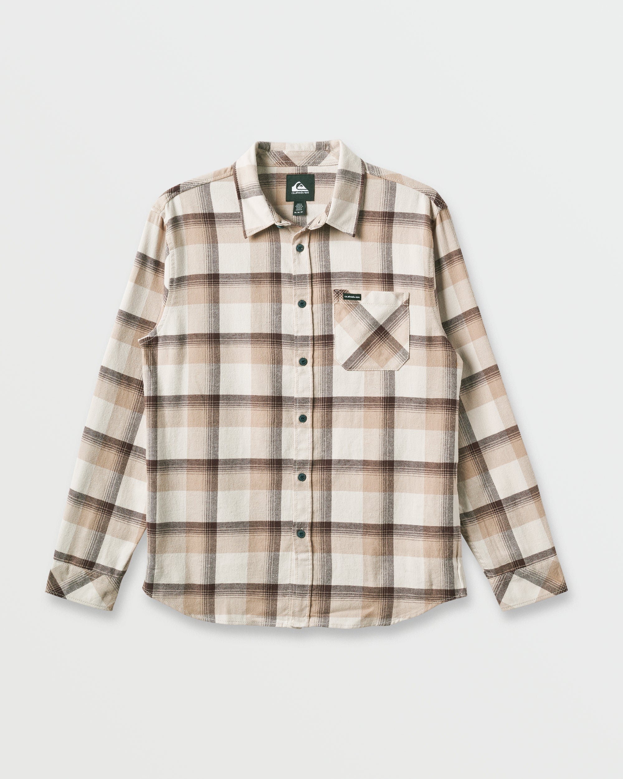Penmar Check Flannel Shirt - Silver Birch