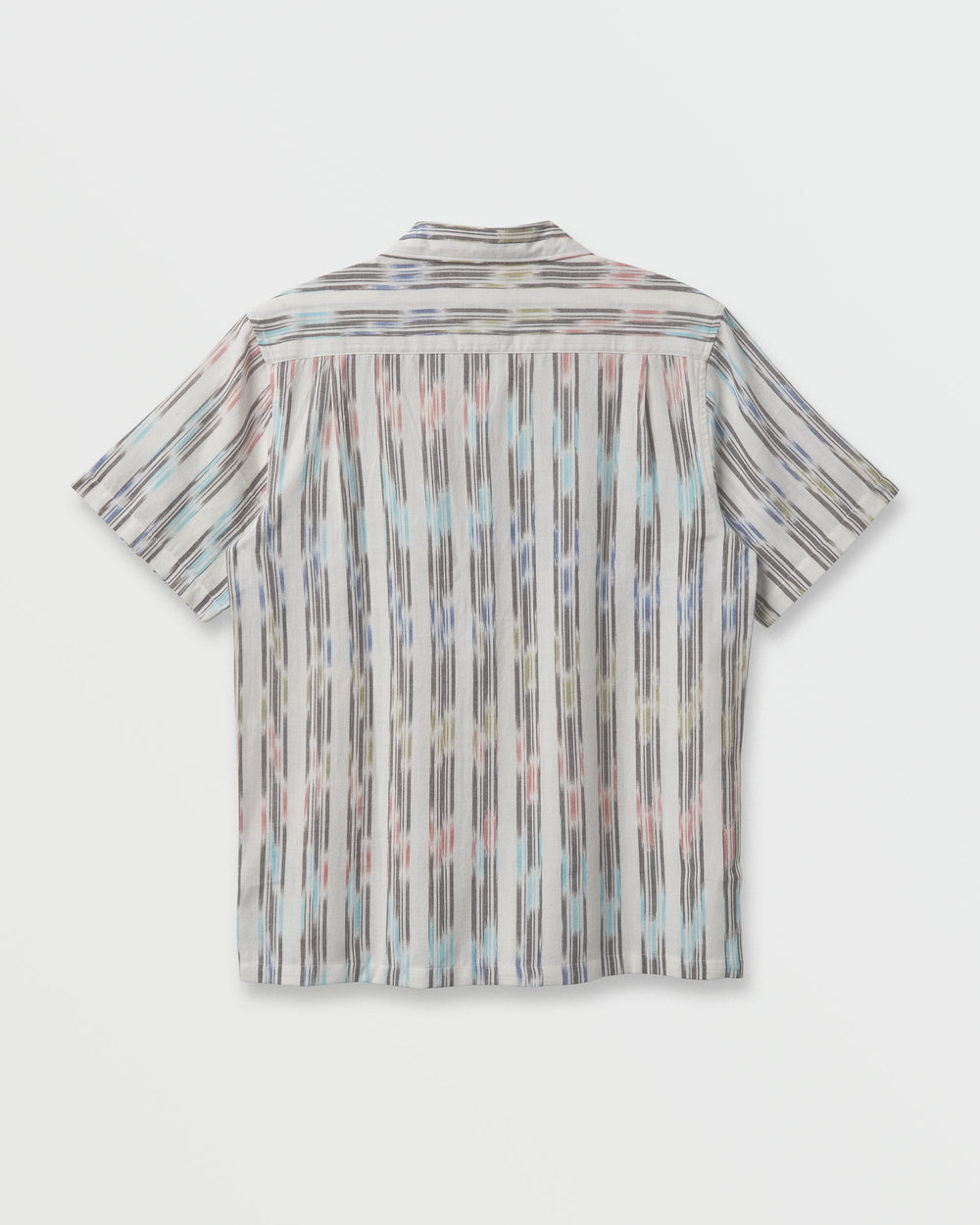 Space Dye Casual Short Sleeve Shirt - Off White