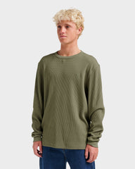 Nelson Long Sleeve Thermal Top - Fallen Rock